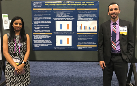 Fellows with poster