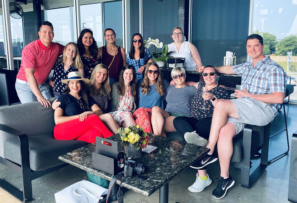 OBGYN residents during a resident retreat