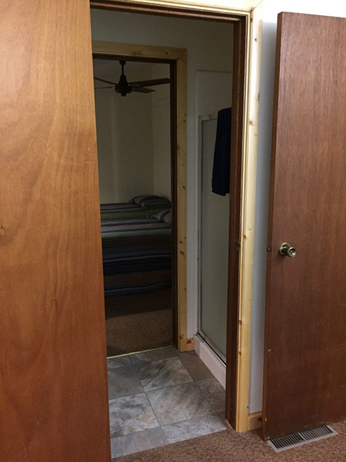 Bathroom in Goupil cabin