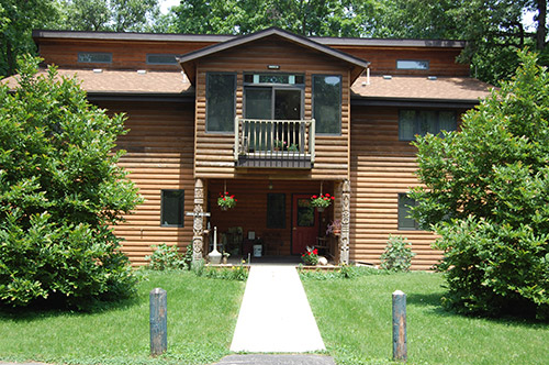 Exterior of the Manresa Prayer House