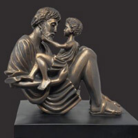 Father sculpture
