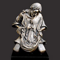 Juan Diego sculpture