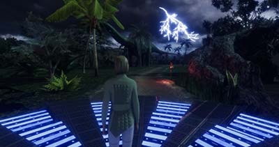 Jurassic World entry view