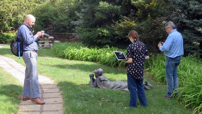 Taking photos for photogrammetry