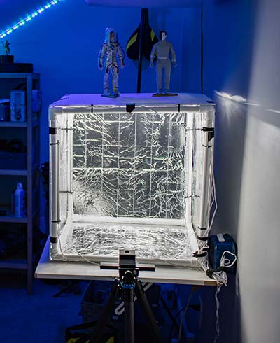 Macrophotography light box
