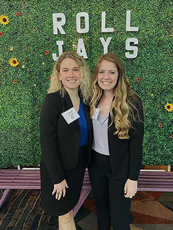 Olivia Moyle at Bluejay event