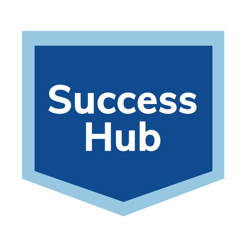 Baseball shape with Success Hub