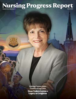 Nursing Progress Report front cover for 2022-23