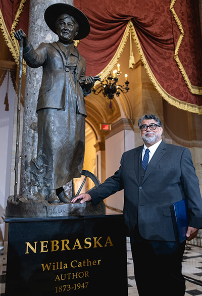 Littleton Alston Willa Cather Statue