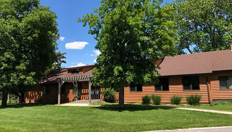 Exterior view of Isaac Jogues Lodge