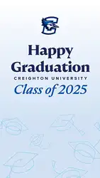 Happy Graduation Class of 2025 vertical
