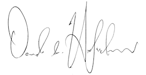 Daniel Hendrickson signature 