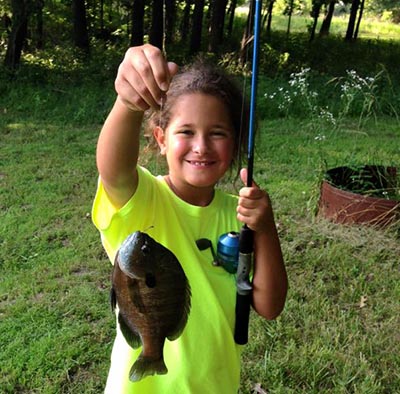 Rian early days spent fishing