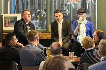 Panel Speakers at Science Cafe' Event