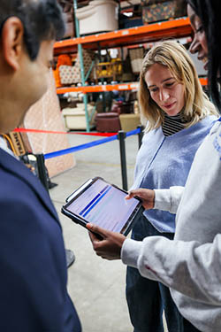 Joyner analyzing data