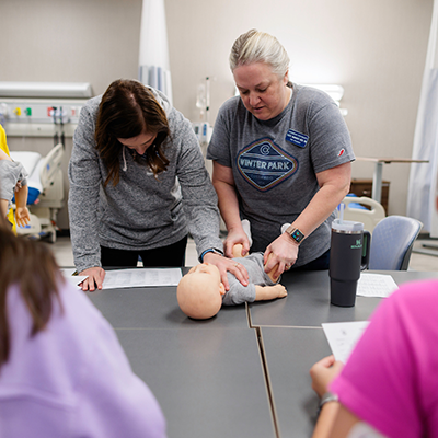 Neonatal nursing demonstration
