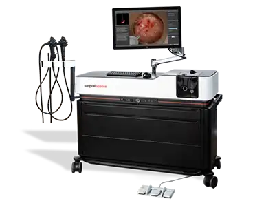 Endoscopy Trainer setup