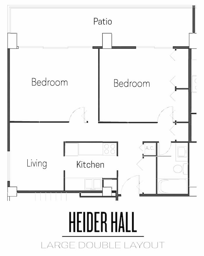 Heider Large Room Layout