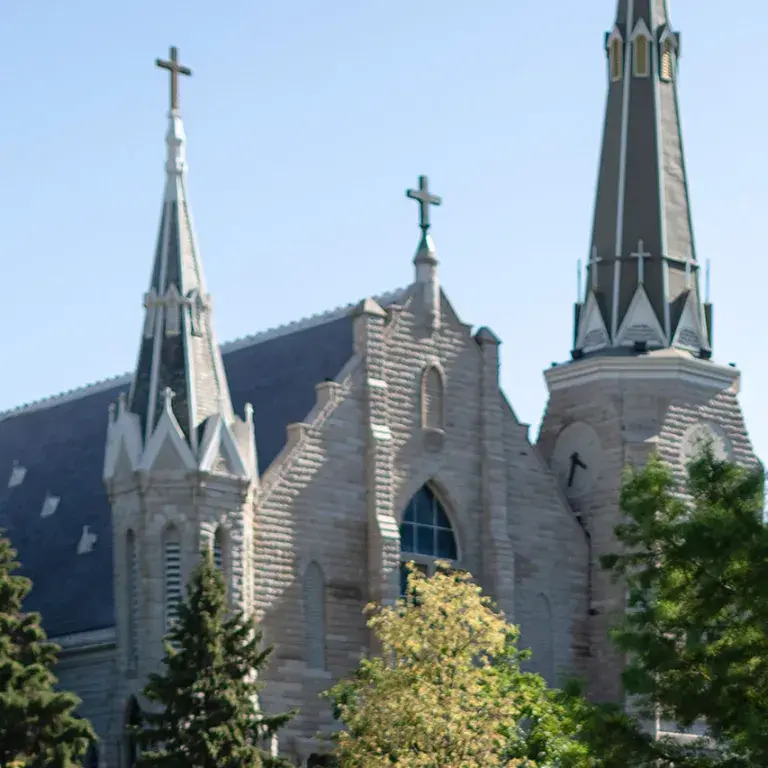 Exterior of a church building
