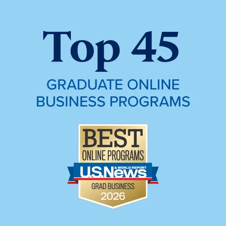 U.S. News Top 45 graduate online business programs