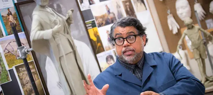 Littleton Alston in studio