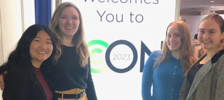 Creighton students gathered at NODAC competition