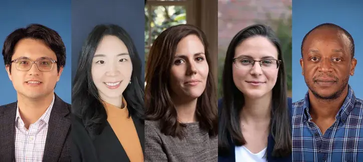 photos of recent cluster hire faculty