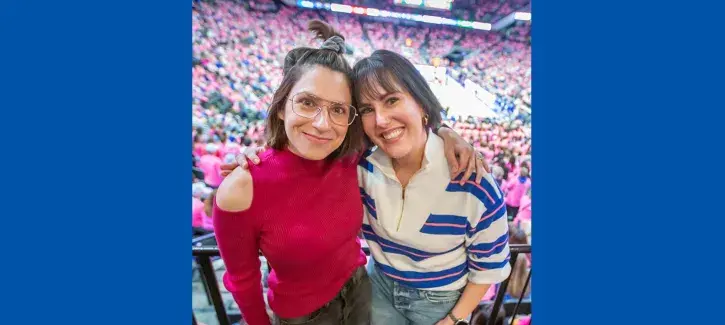 Emily Belden Bond and Christen Schulte Phelps