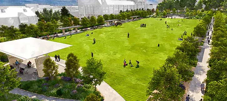 new Creighton quadrangle