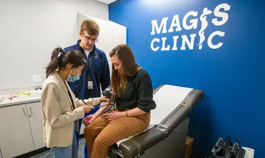 Magis Clinic is student run free healthcare