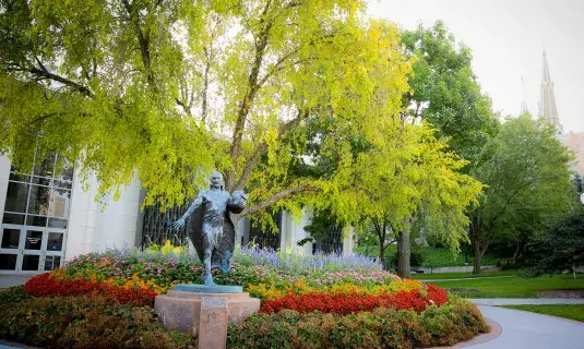 St. Ignatius statue 