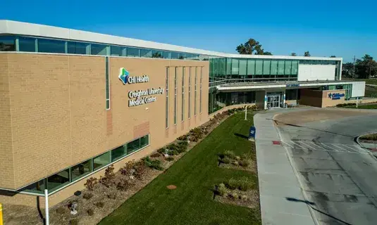 Exterior view of CHI Health facility.