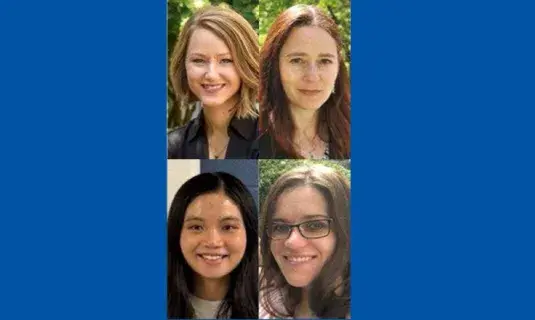 Drs. Kelsey Anbuhl, Allison Coffin, Hui Hong, and Jemma Webber