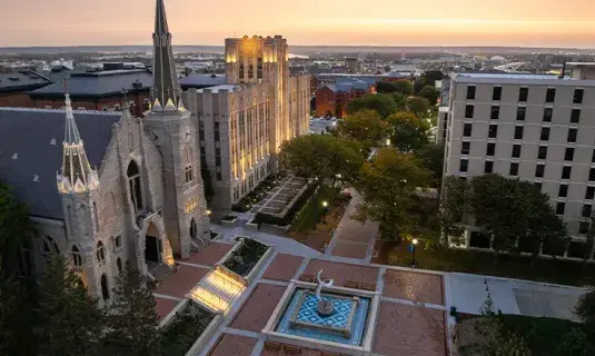 Creighton campus skyline