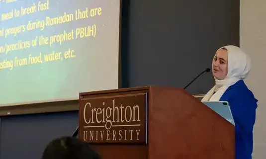Iftar worship lecture