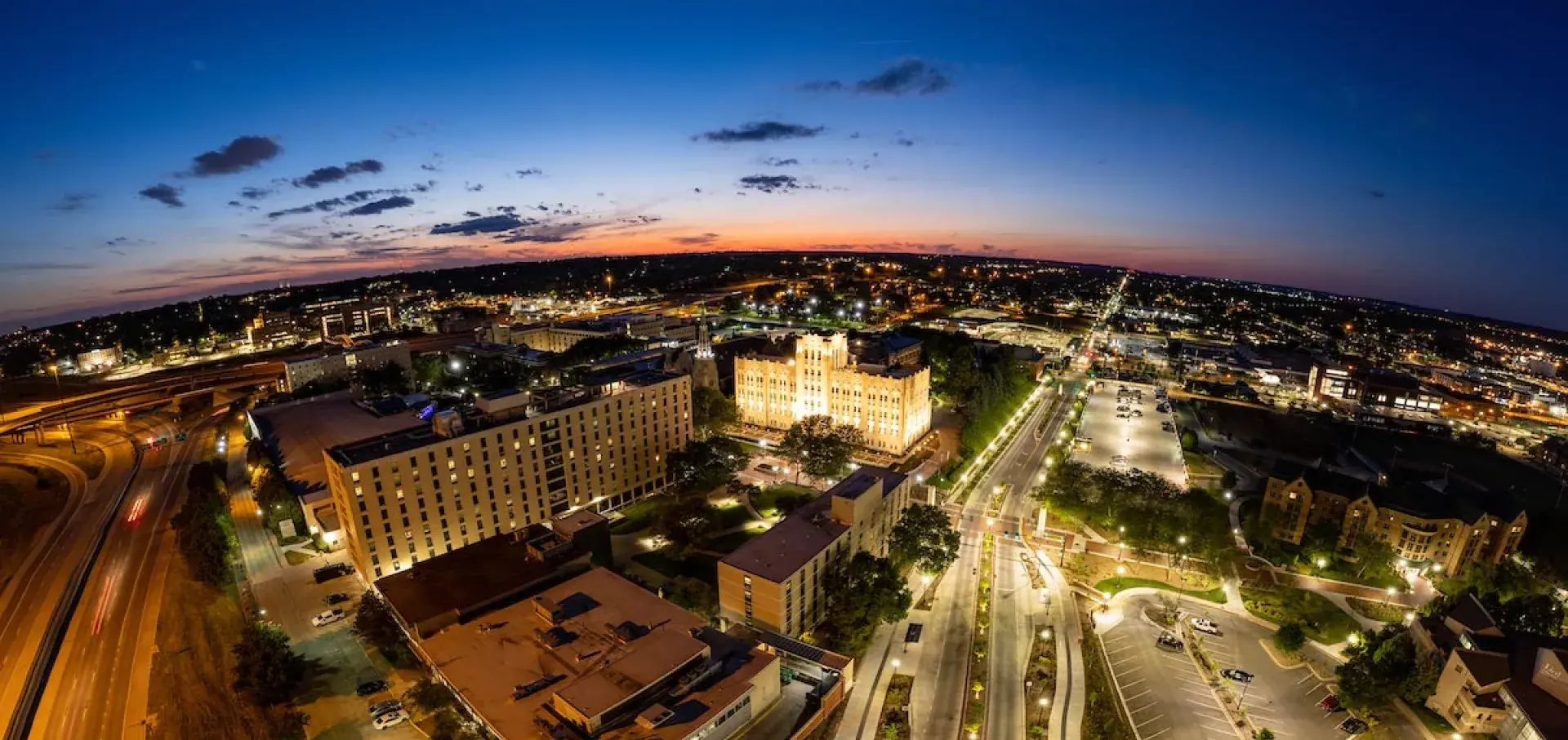 Creighton/Omaha skyline