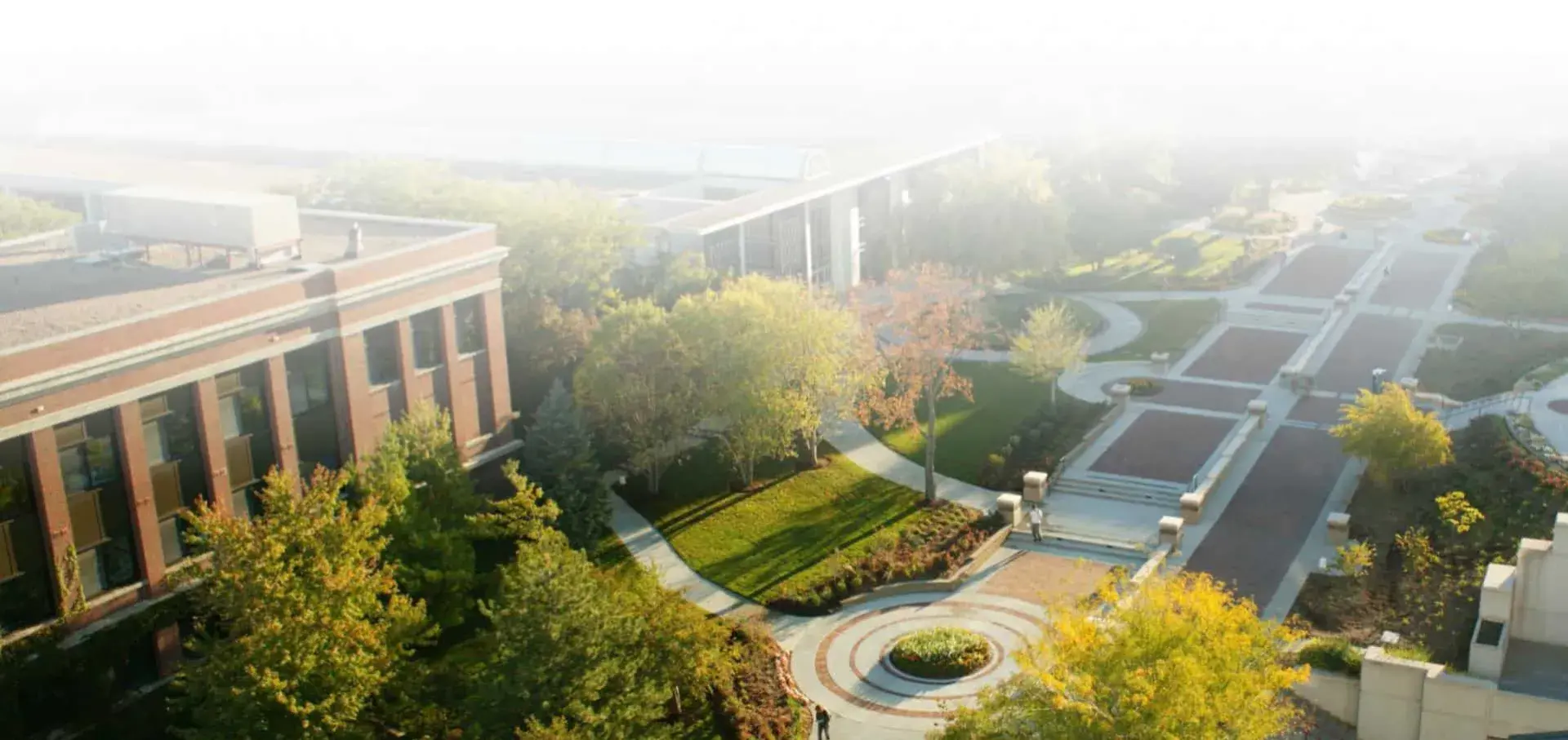 Campus aerial view