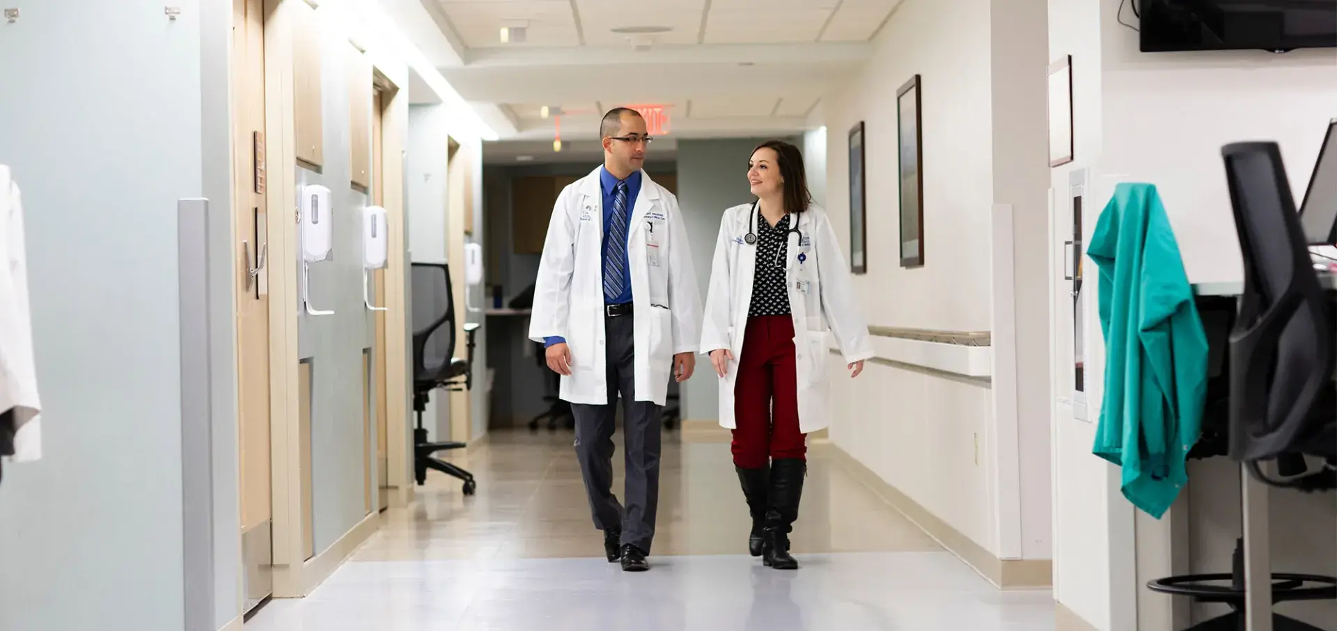 Internal Medicine MDs walking