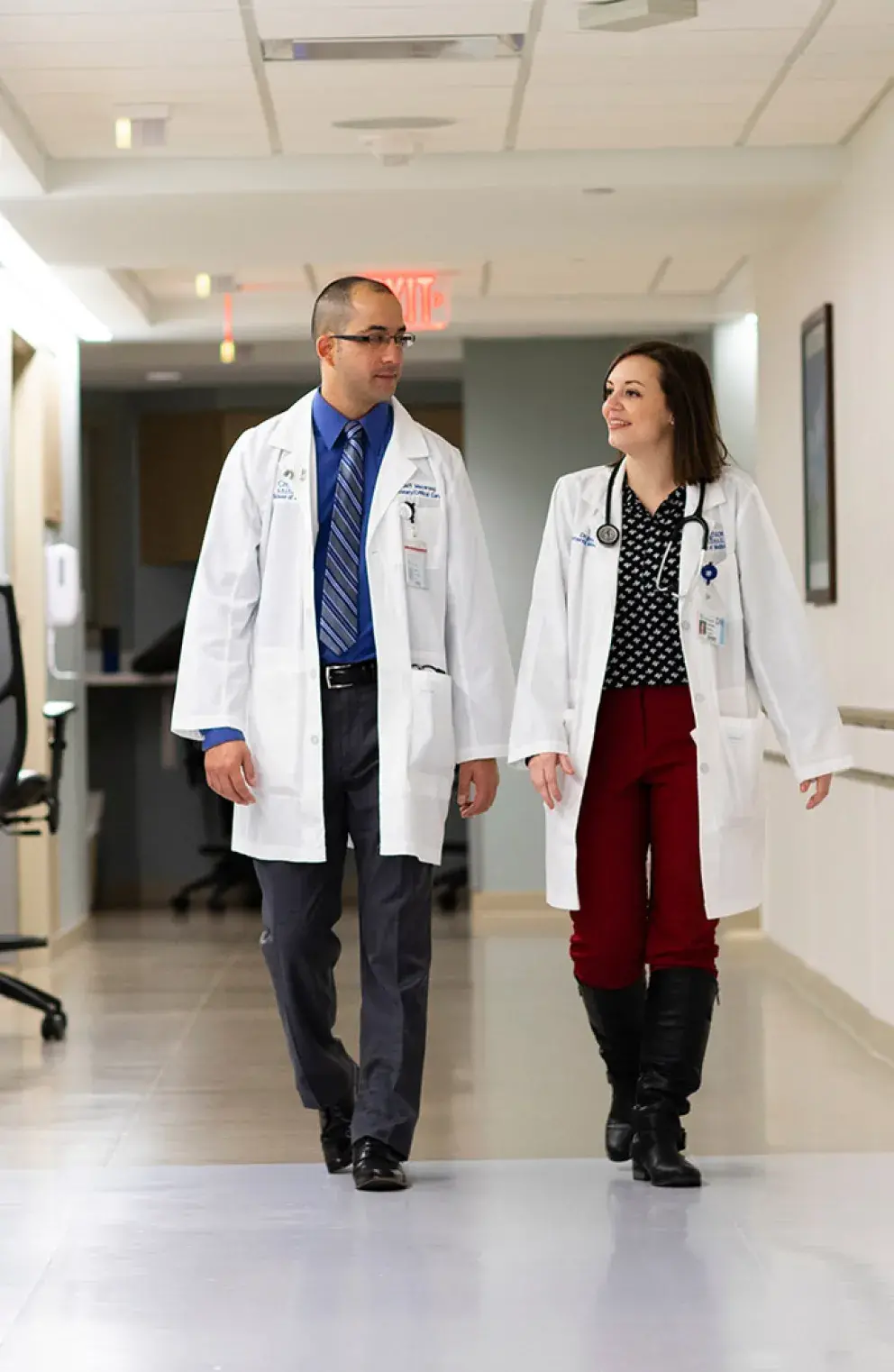 Internal Medicine MDs walking