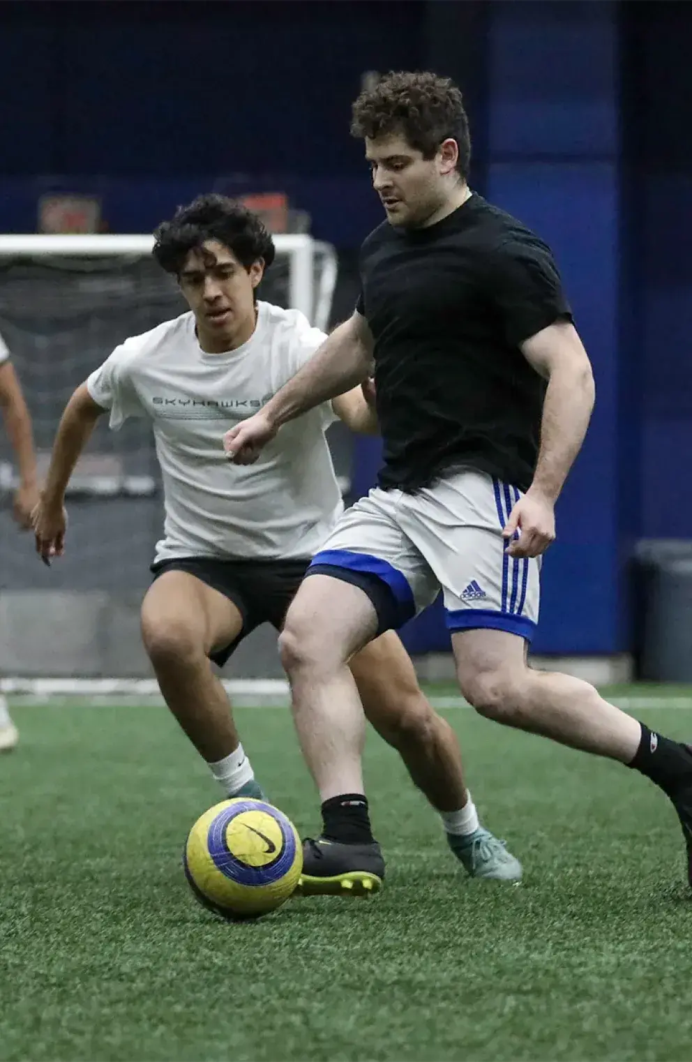 Intramural soccer match