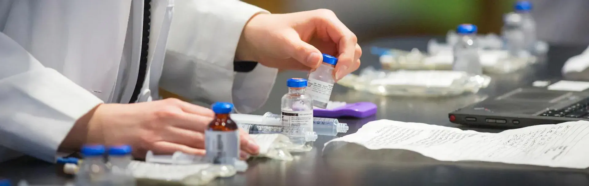 Pharmacy skills lab