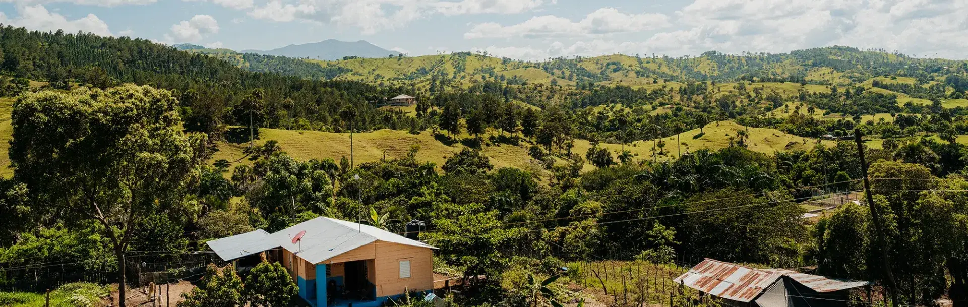 Countryside landscape