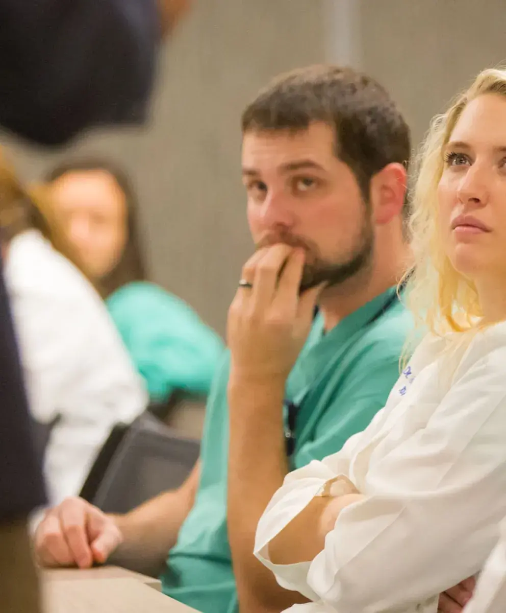 OBGYN practitioners at seminar