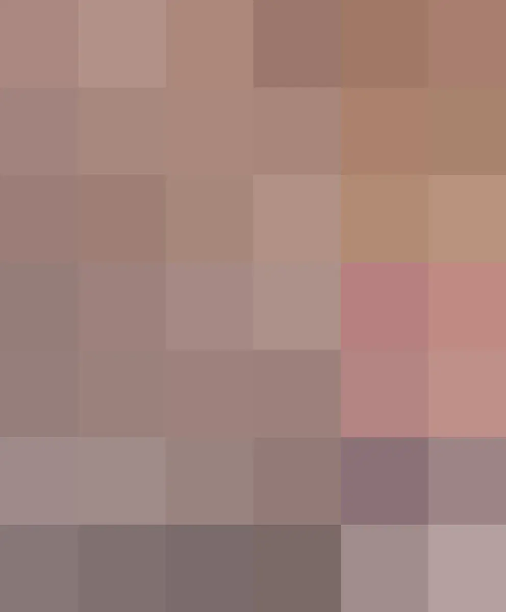 Shot from above of four nursing students in lobby of Nursing building.