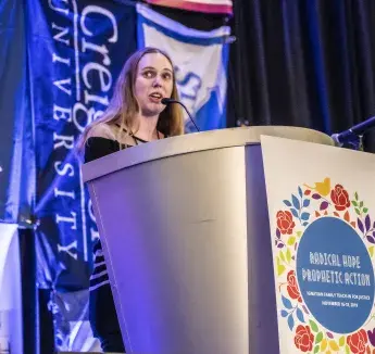 Izzy Senechal Speaks at IFTJ 2019