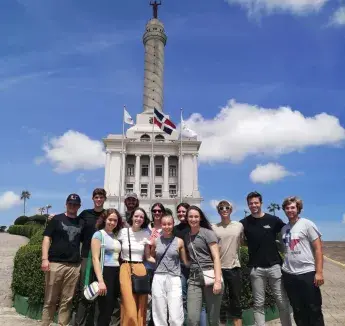Students in Santiago DR