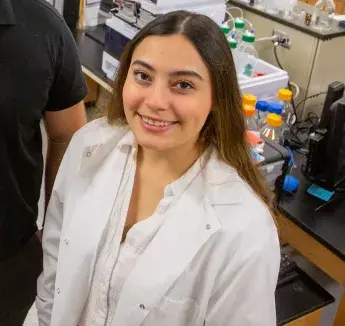 Sahrai Luna, research student at Creighton