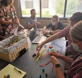 Neuroscience Play Doh neuroscience exercise 
