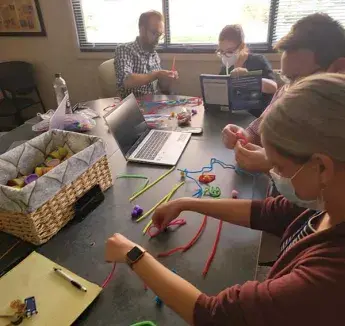 Neuroscience Play Doh neuroscience exercise photo 3