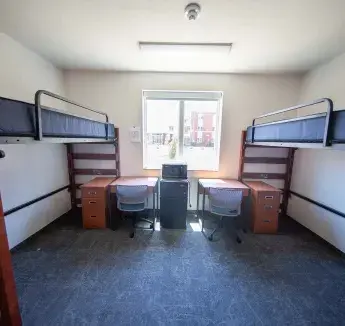 Grave's Hall dorm room